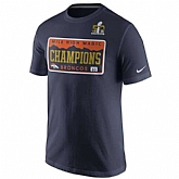 Men's Denver Broncos Nike Navy Super Bowl 50 Champions Celebration Local T-Shirt FengYun,baseball caps,new era cap wholesale,wholesale hats